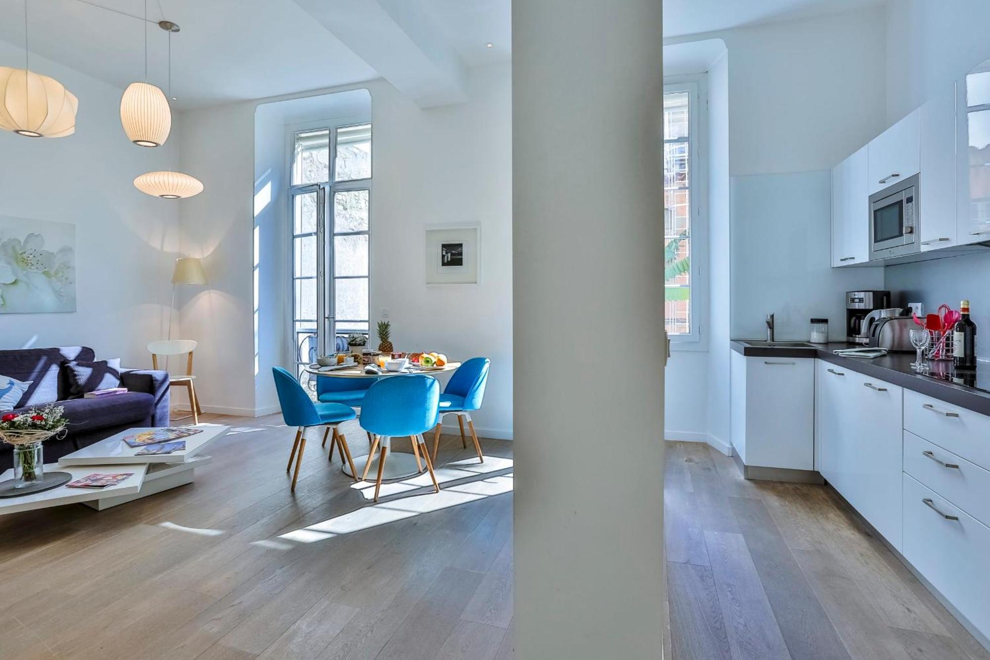 Liberte - Spacious Apartment City Center W Ac Nice Exteriér fotografie